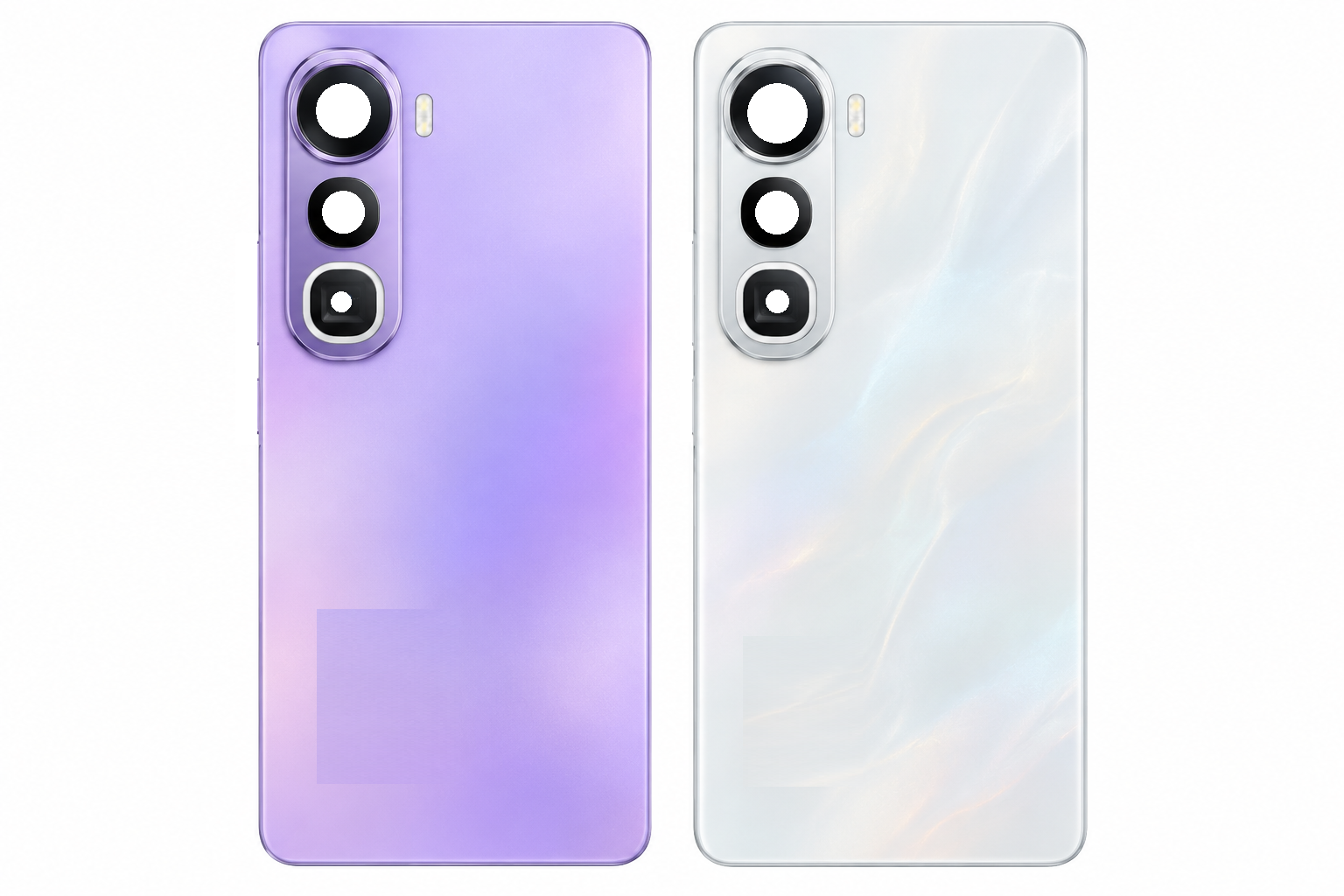 Compatible Replacement for Vivo Y400 5G Back Panel – Purple & White